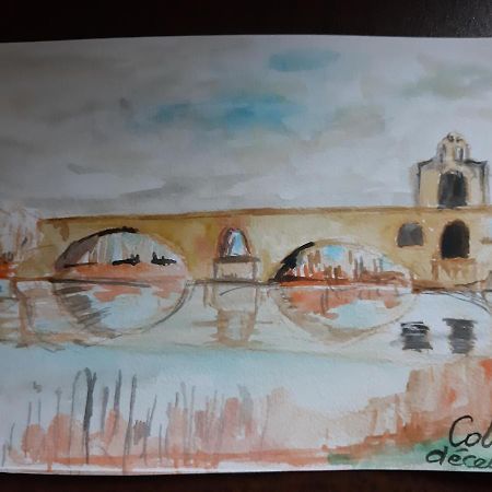 Appart Ensoleille Proche Remparts Avinhão Exterior foto